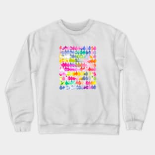 Rain drops Multi Crewneck Sweatshirt